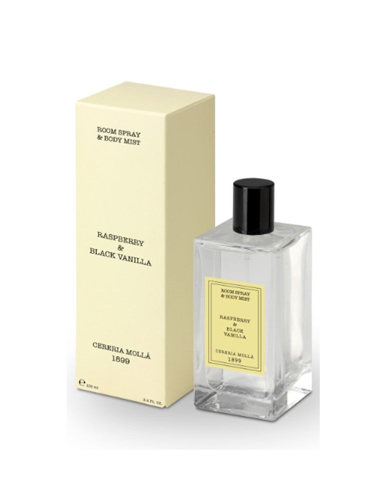 CERERIA MOLLA spray and body mist "Raspberry & Black Vanilla" 100 ml