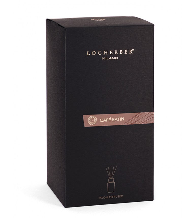 LOCHERBER MILANO namų kvapas su lazdelėmis „Cafe Satin“ 125 ml